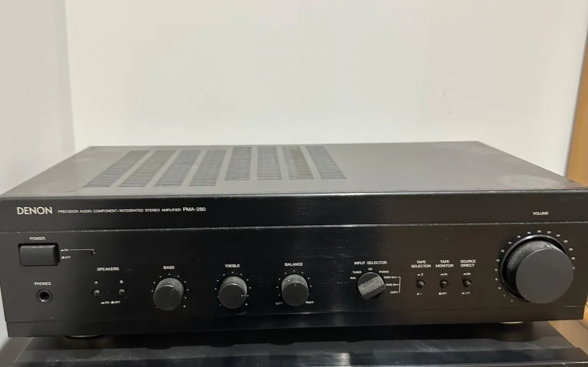 Denon integrated stereo amplifier PMA 280 - Image 1