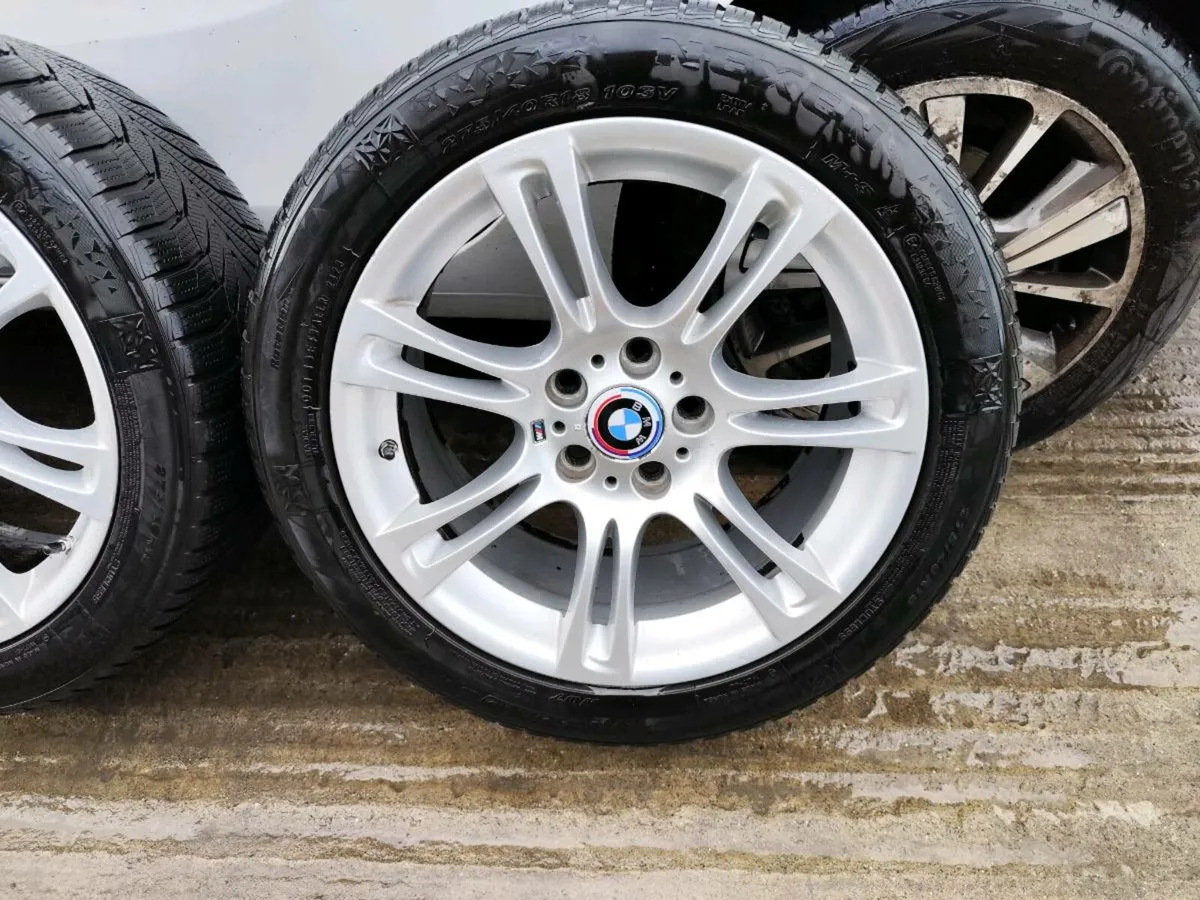 18" BMW 5 series M sport alloy wheels - Image 2