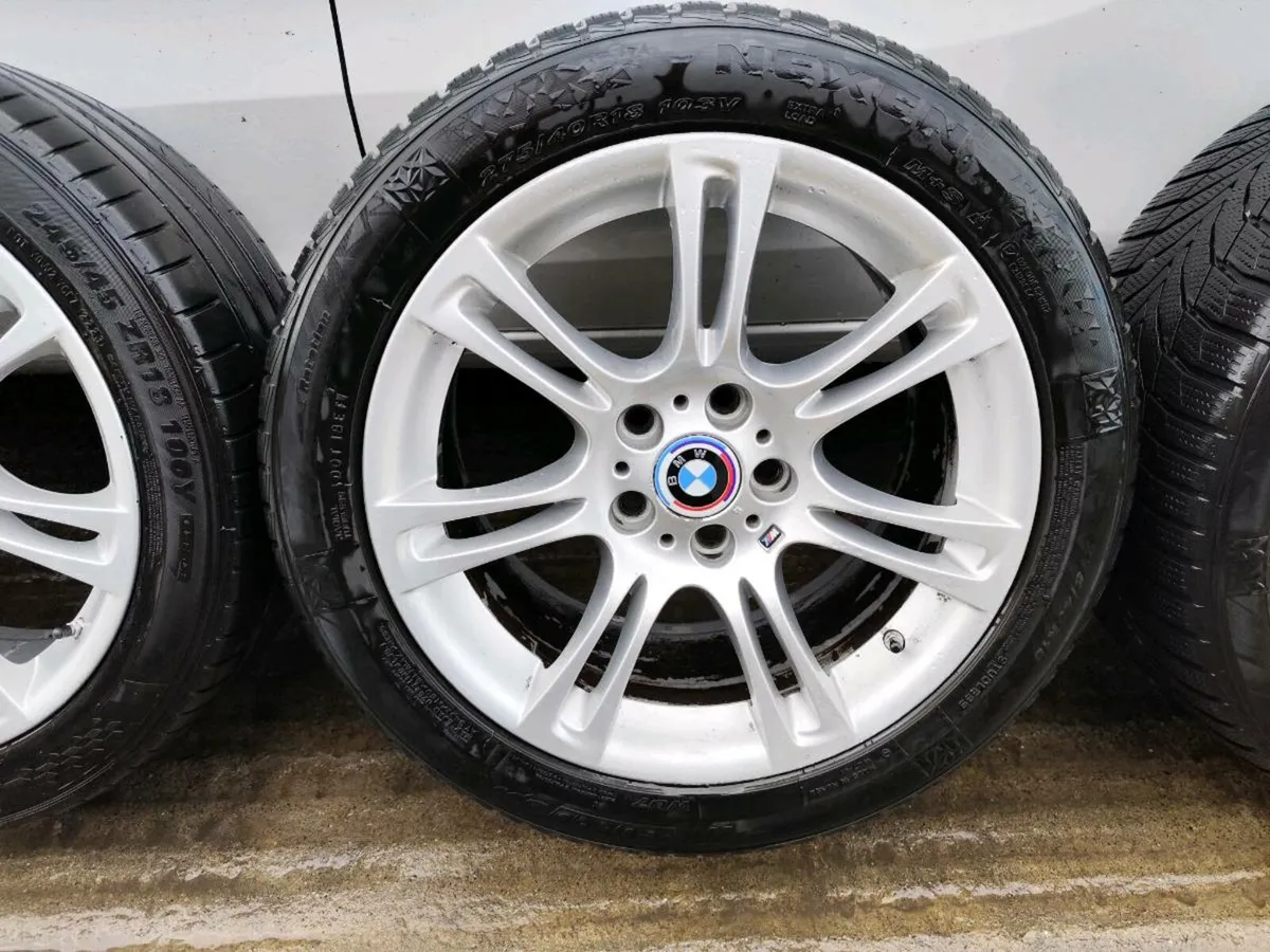 18" BMW 5 series M sport alloy wheels - Image 3
