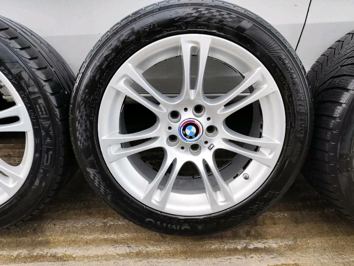18" BMW 5 series M sport alloy wheels - Image 4