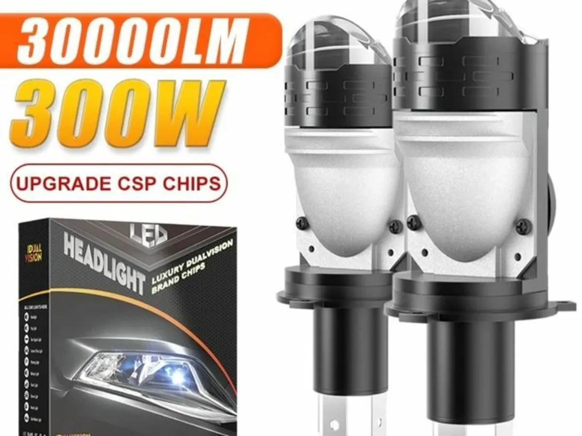 H4 LED Projector lights. - Image 1