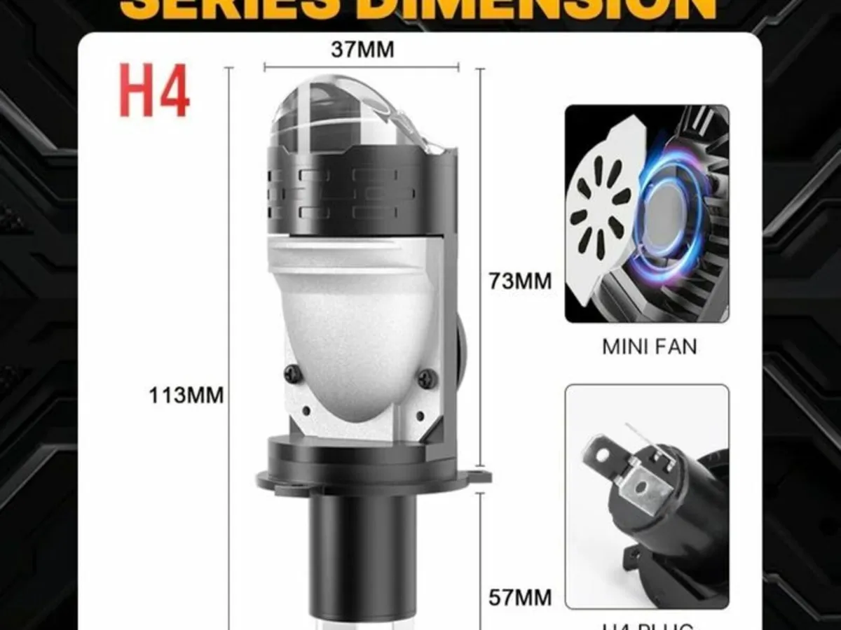 H4 LED Projector lights. - Image 3