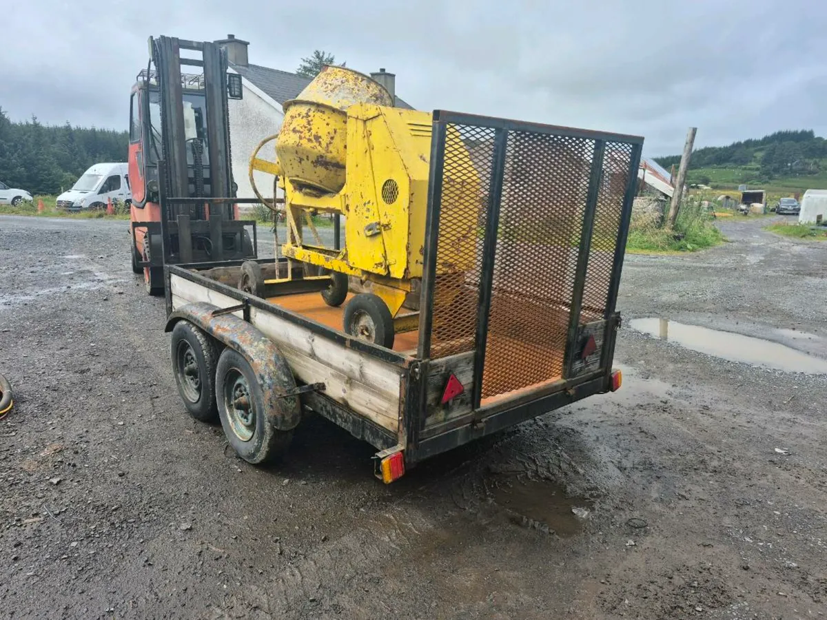 Builders trailer 8x5 steel floor - Image 3