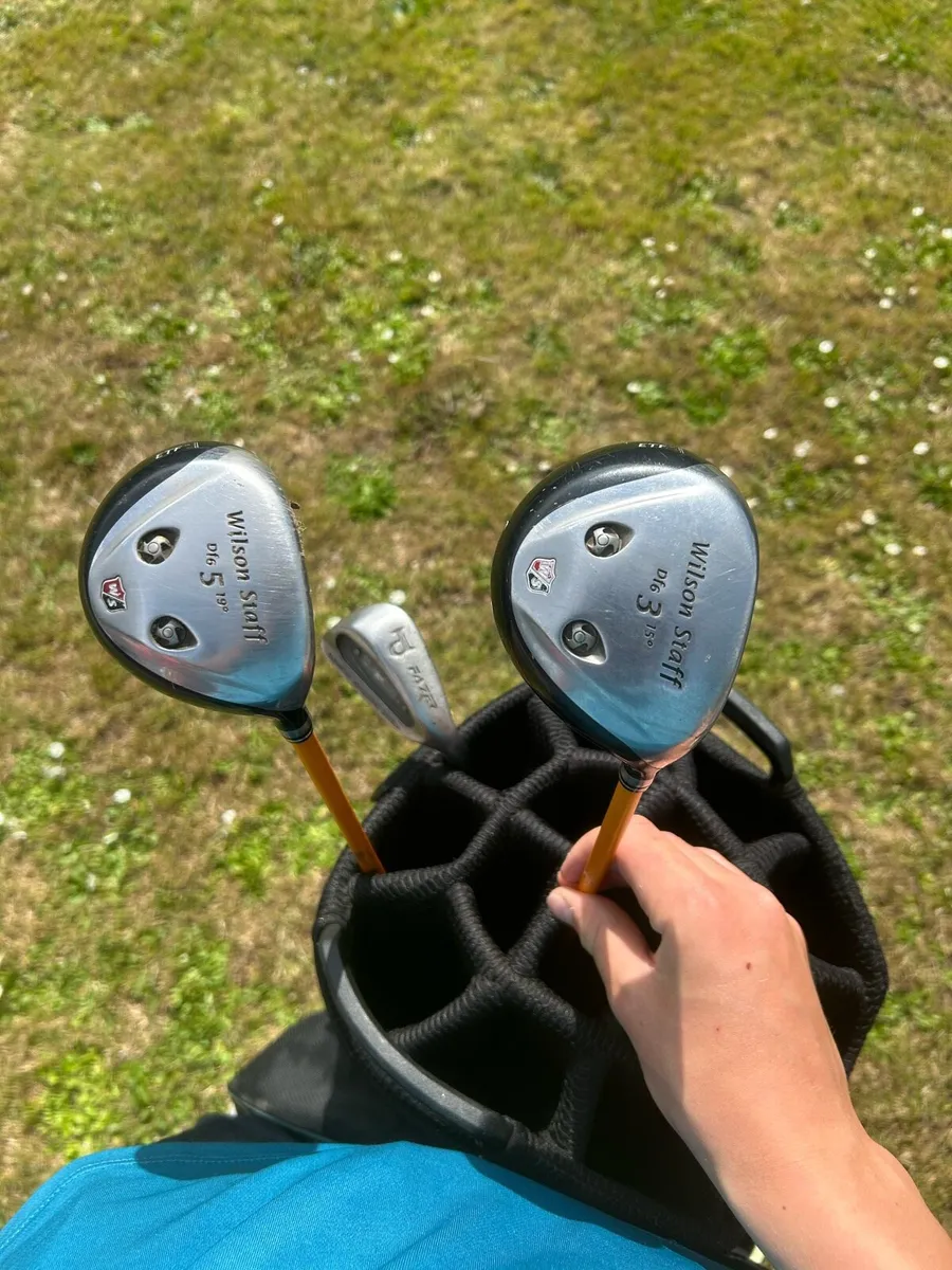 wilson staff 3 and 5 wood - Image 1