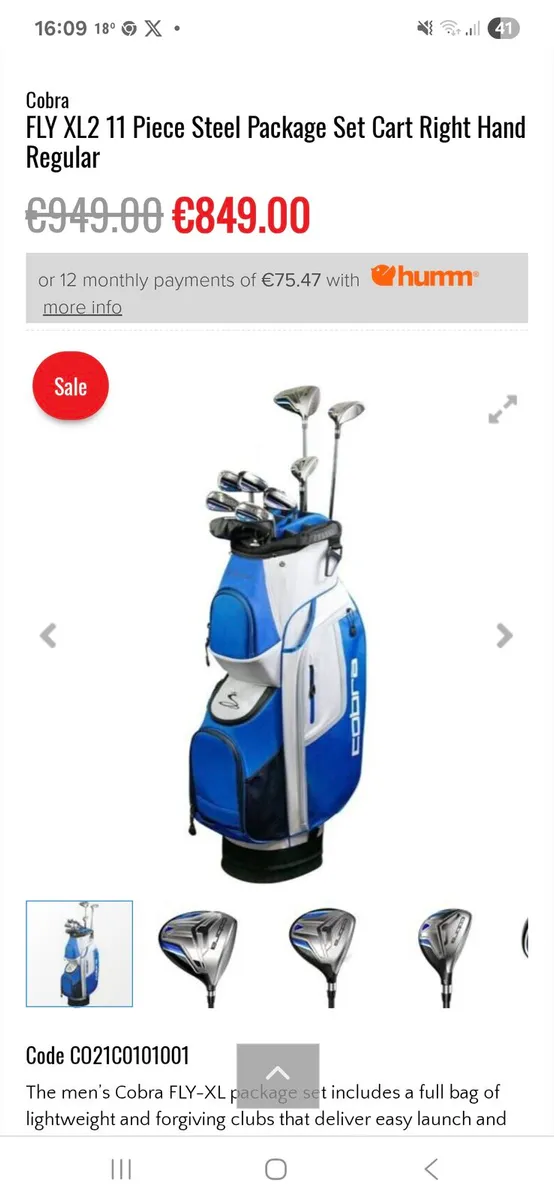 Corba golf set - Image 3