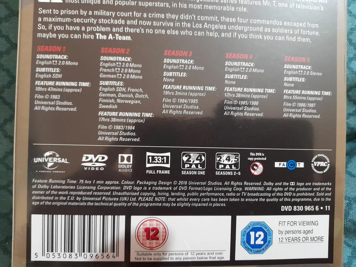 A-TEAM DVD Boxset - Image 3