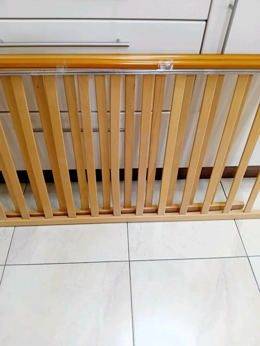 MAMAS & PAPAS BABY COT + MATTRESS - Image 1