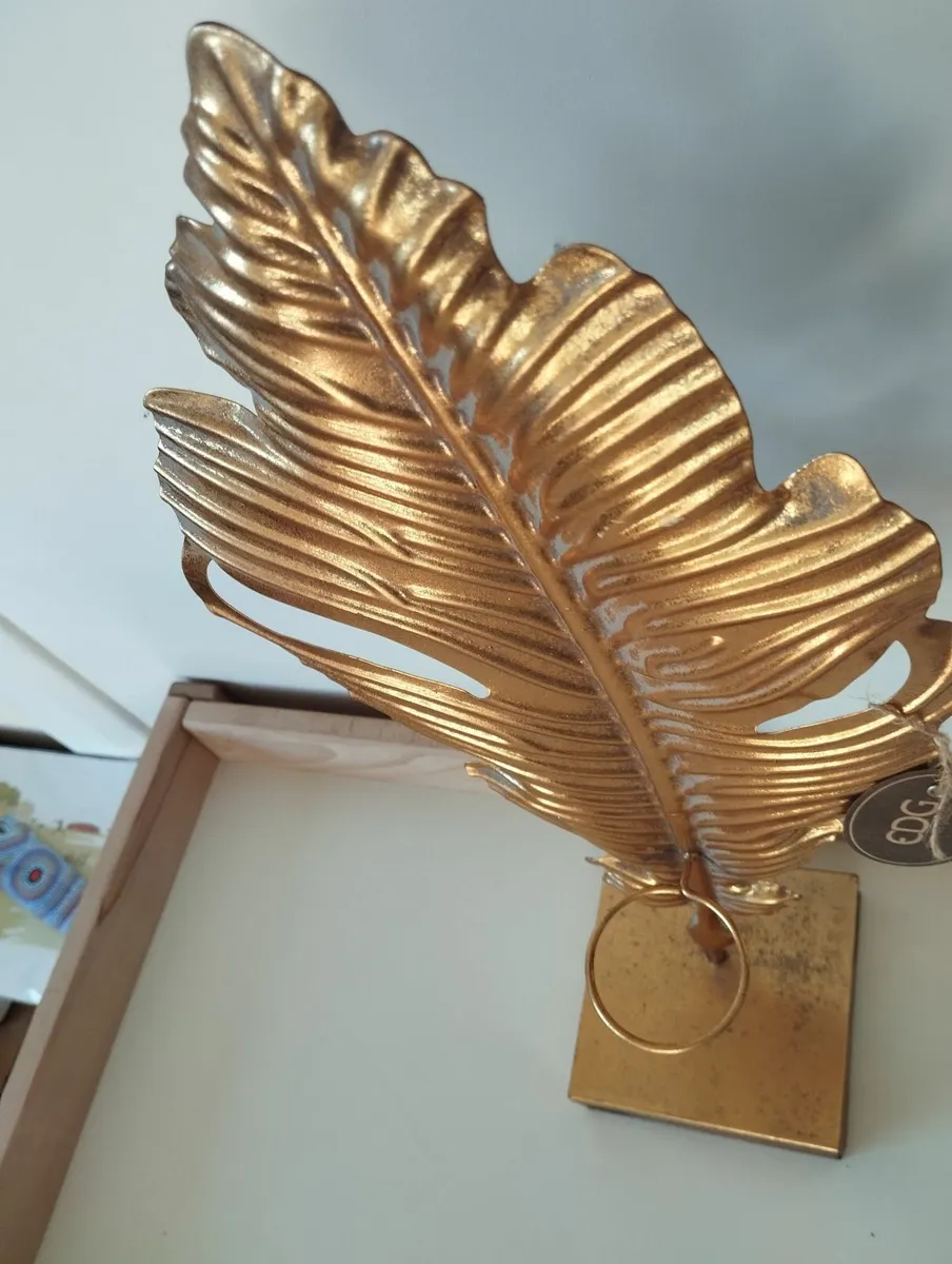 decorative item stylized leaf - Image 3