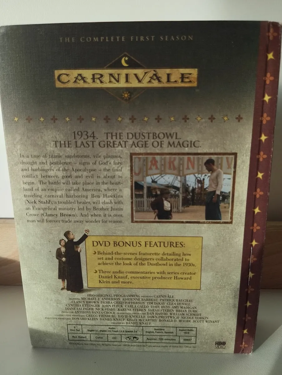 Carnivale The Complete First Season DVD Set 6dvds - Image 3