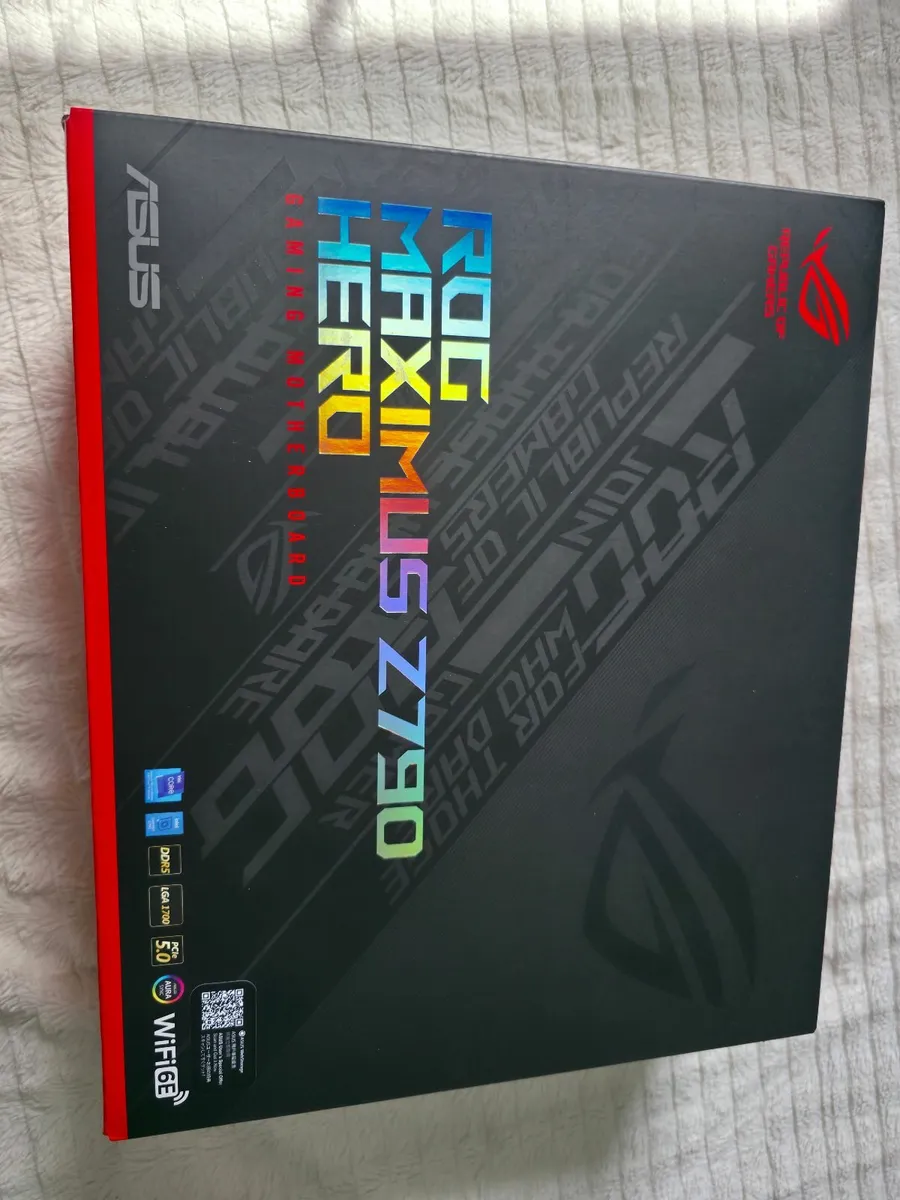 Intel 13700k + Asus z790 motherboard + AIO - Image 3