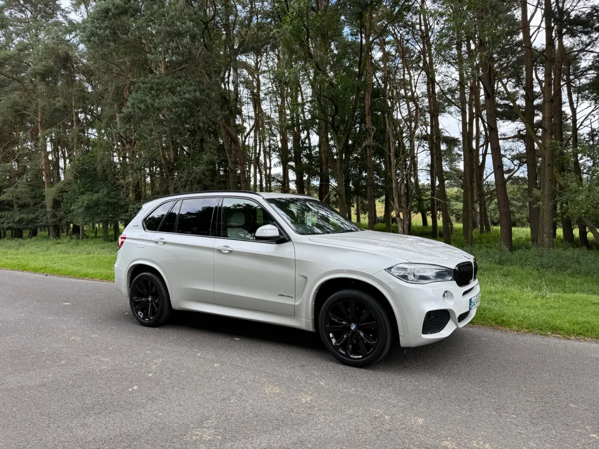 BMW X5 2016 Pearl White - Image 1