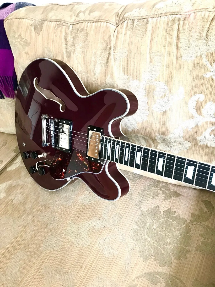 335 Guitar Copy  Djp 1000 335 Guitar - Image 2
