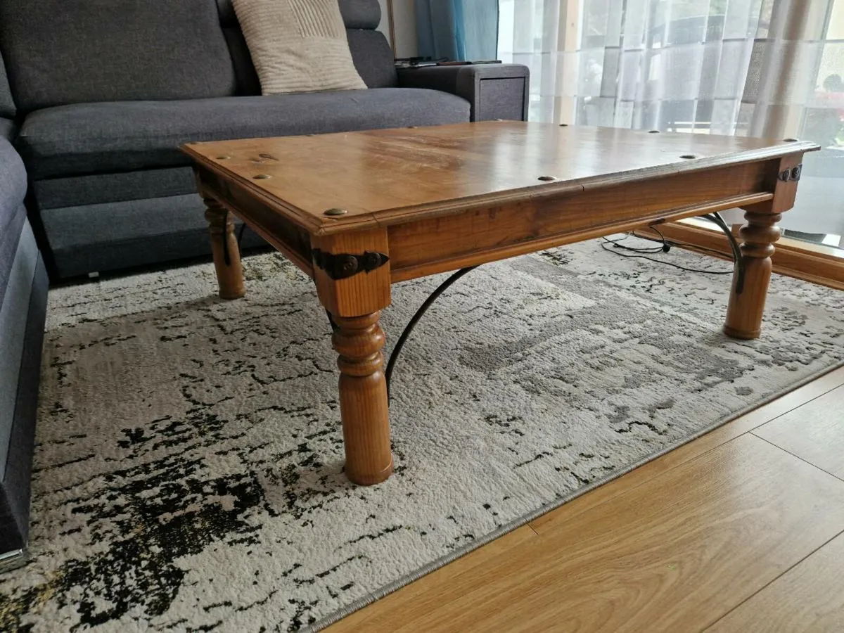 Coffe table 100cm x 100 cm H 40 cm - Image 2