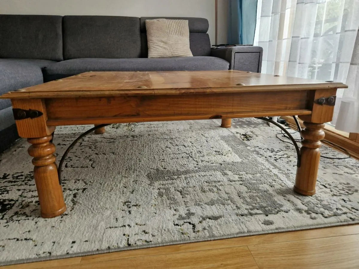 Coffe table 100cm x 100 cm H 40 cm - Image 4