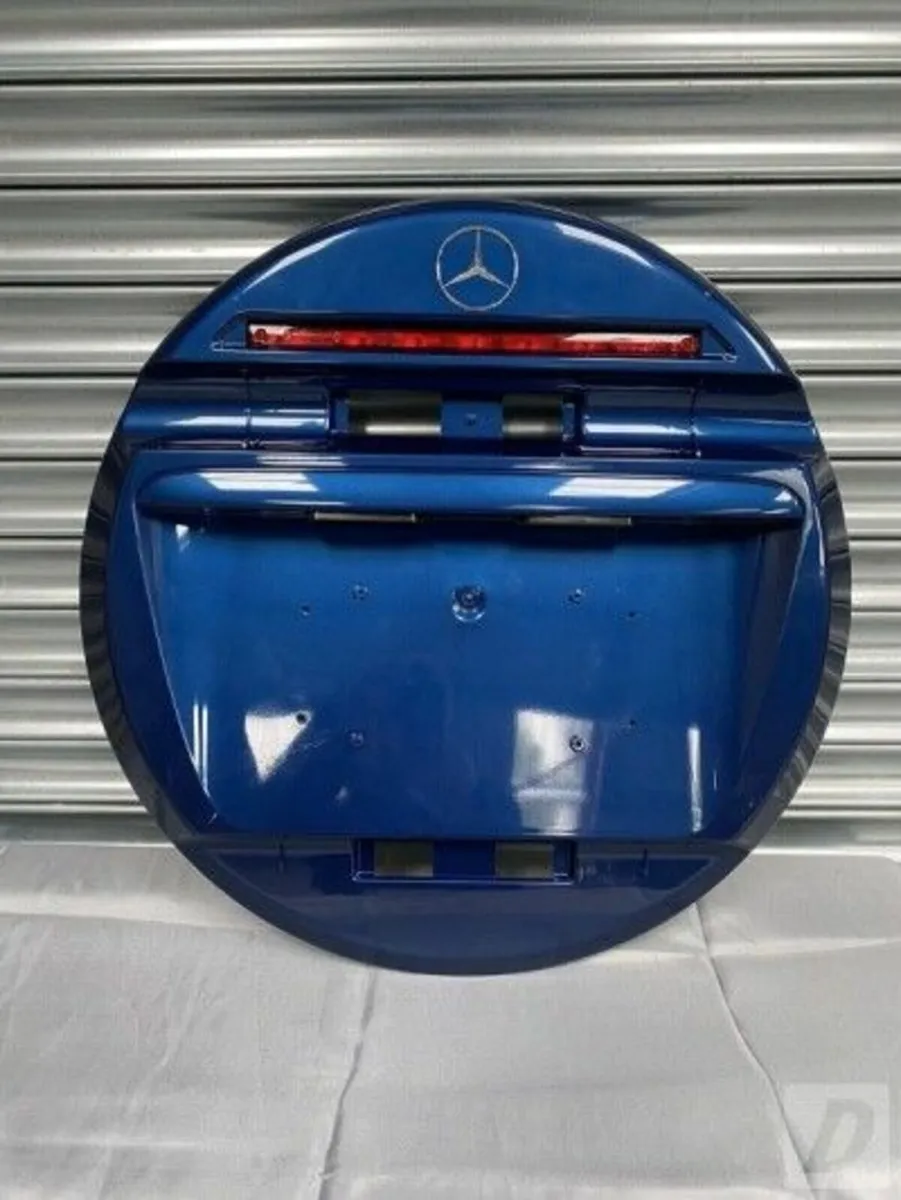Collectible Mancave Modern Art. Was On Merc Jeep. - Image 1