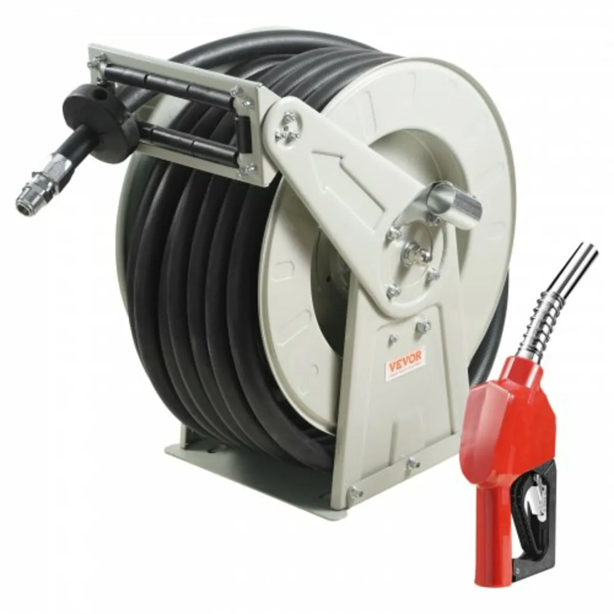 Fuel Hose Reel, 1" x 50', Extra Long Retractable D - Image 1