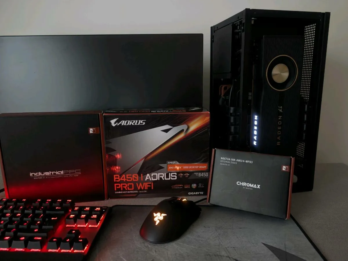 NZXT Gaming PC Workstation AMD Ryzen - Image 1