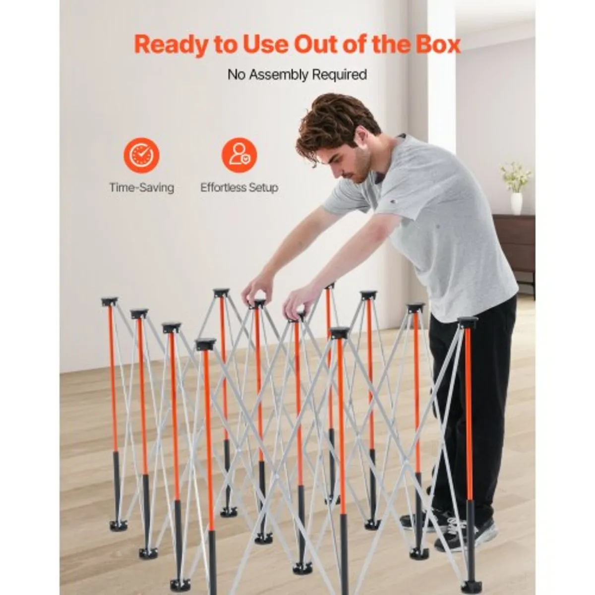 Portable Folding Workstand 1865 x 1261 mm Collapsi - Image 2
