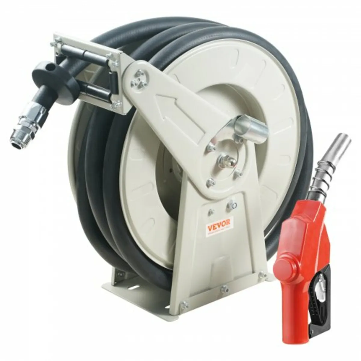 Fuel Hose Reel, 3/4" x 66', Extra Long Retractable - Image 1
