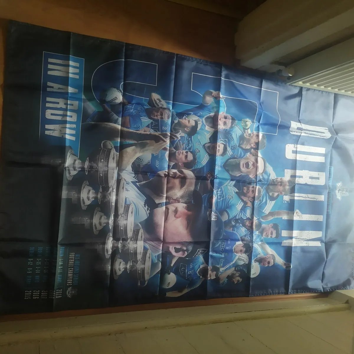 Dublin flag 5 in row.   Mancave etc. GAA - Image 1