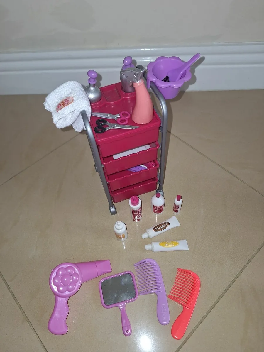 Our Generation Doll Scooter & Salon Chair & Access - Image 2