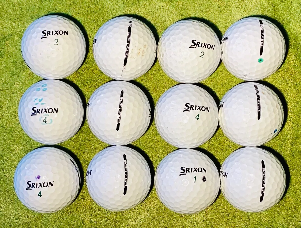 Srixon Soft feel golf balls
