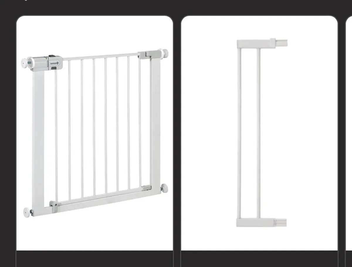 Free stair gate and extension