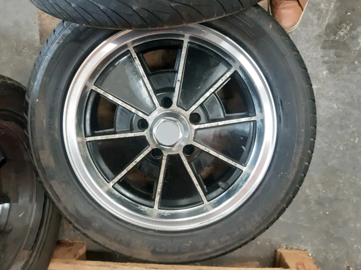 VW VOLKSWAGEN TYPE 2 VAN CAMPER ALLOY WHEELS - Image 2