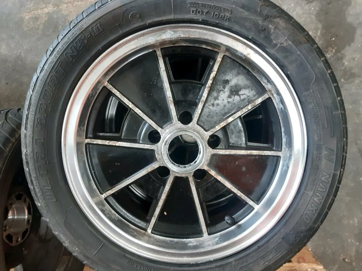 VW VOLKSWAGEN TYPE 2 VAN CAMPER ALLOY WHEELS - Image 3