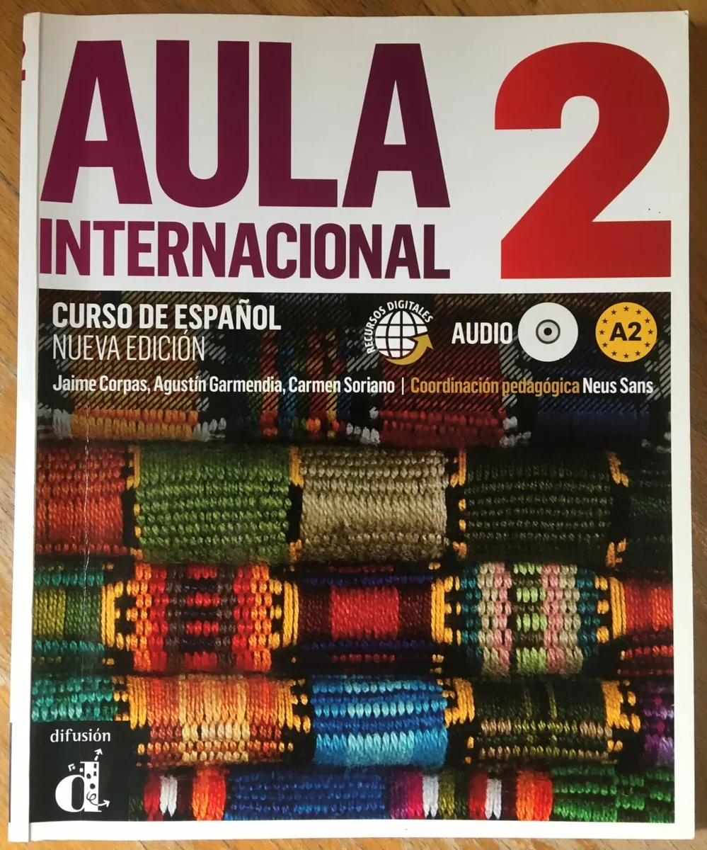 4x Aula International Spanish A2 to B2 Books +CDs - Image 3