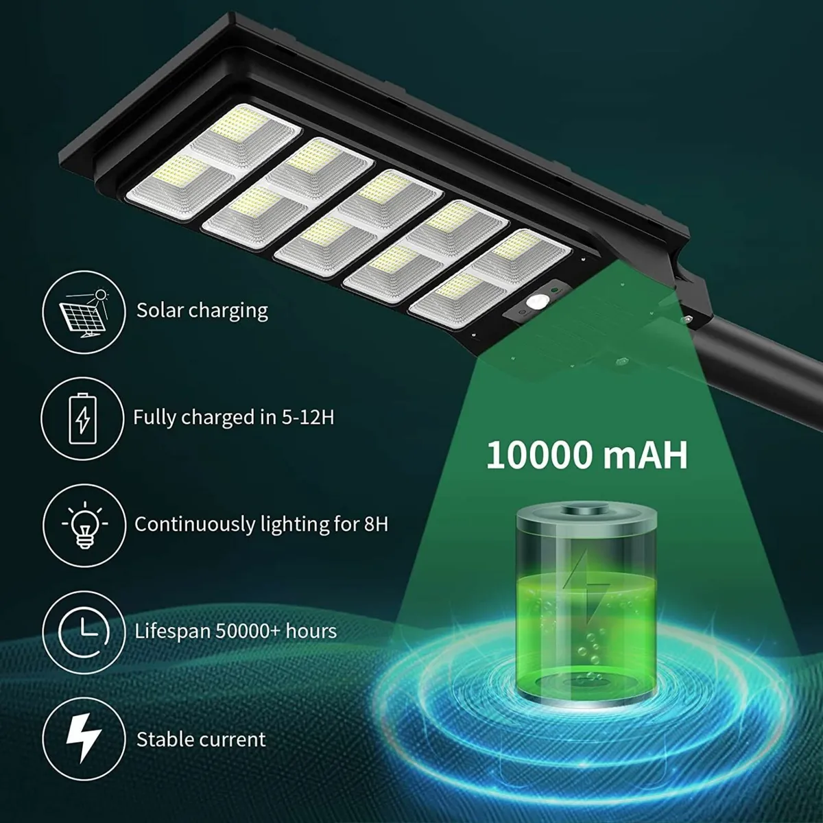 500 W LED Solar Street Light ..Free Delivery - Image 4