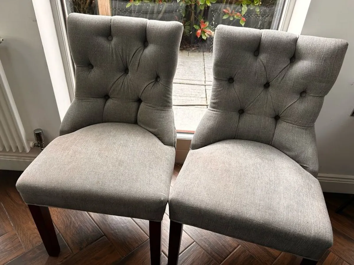 6 kitchen / dining chairs - Image 4