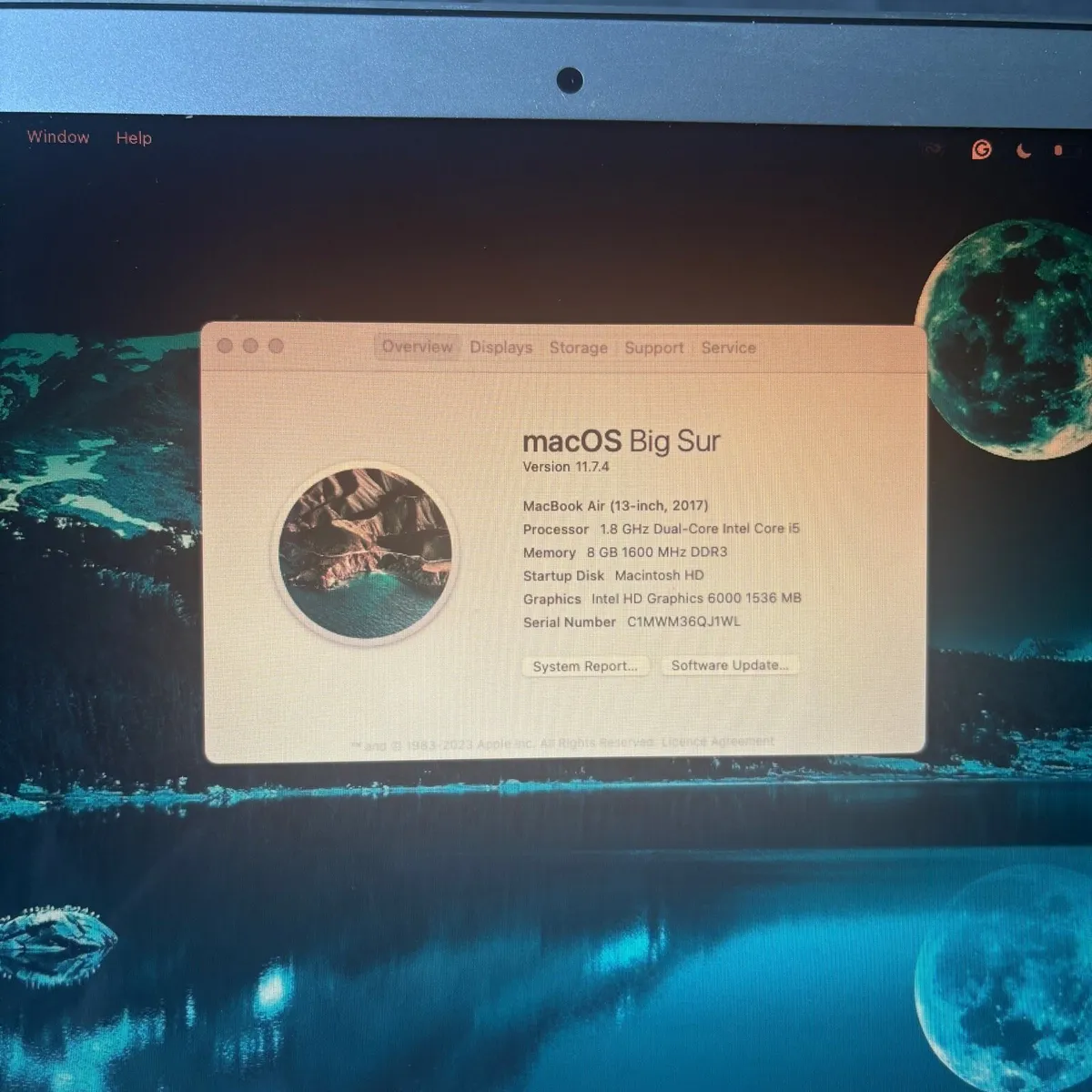 Apple MacBook Air 13" laptop (2017) - Image 2