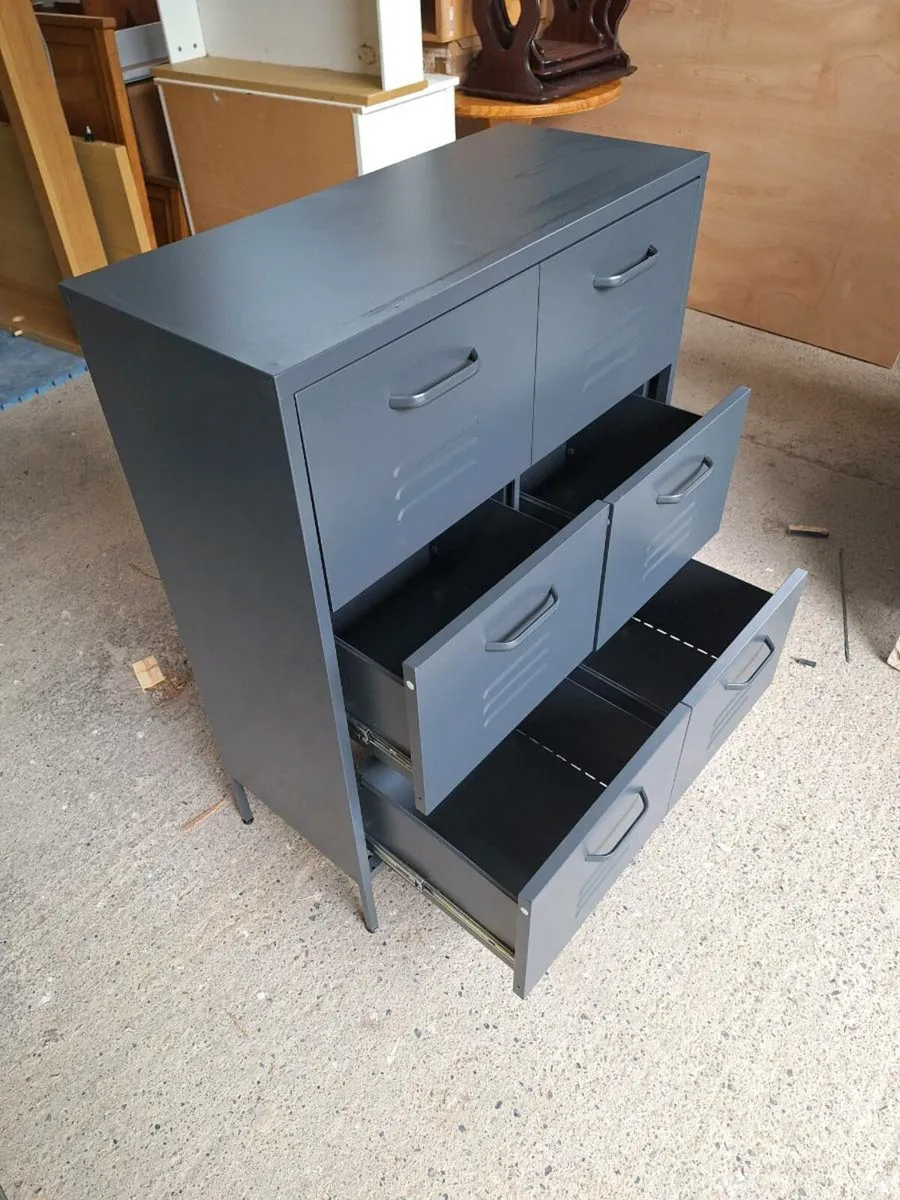 Metal drawer cabinet Delivery) - Image 2