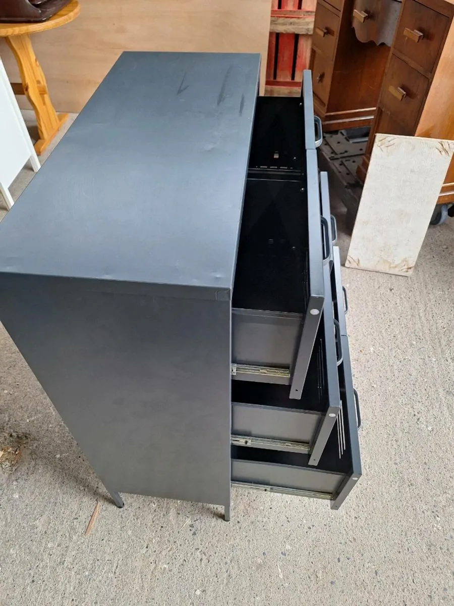 Metal drawer cabinet Delivery) - Image 3