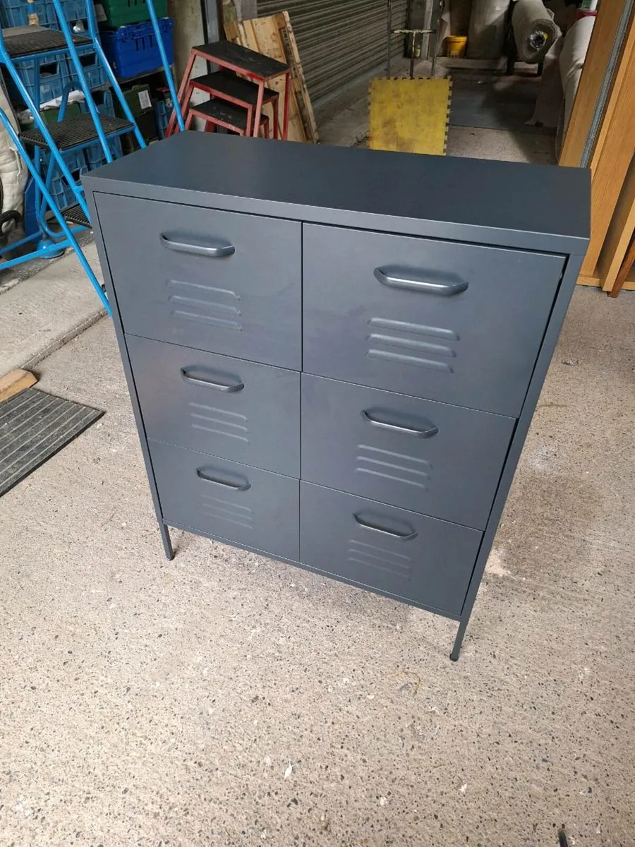 Metal drawer cabinet Delivery) - Image 4