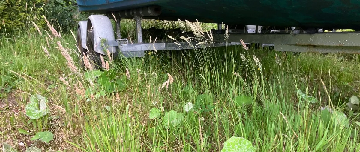 BOAT TRAILER BUNKED 4 WHEELED UP TO 20 FT - Image 3