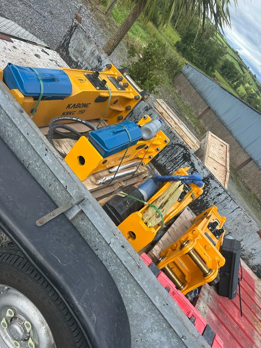 Unused Rock breakers to suit 2-8t diggers - Image 3