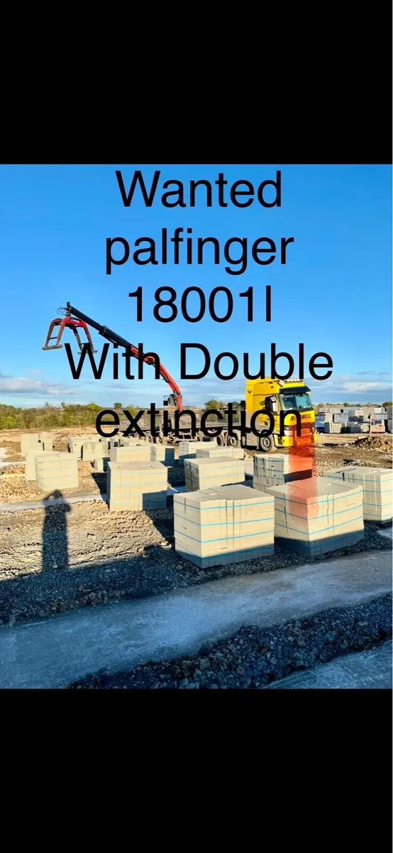 Palfinger 18001l wanted - Image 1