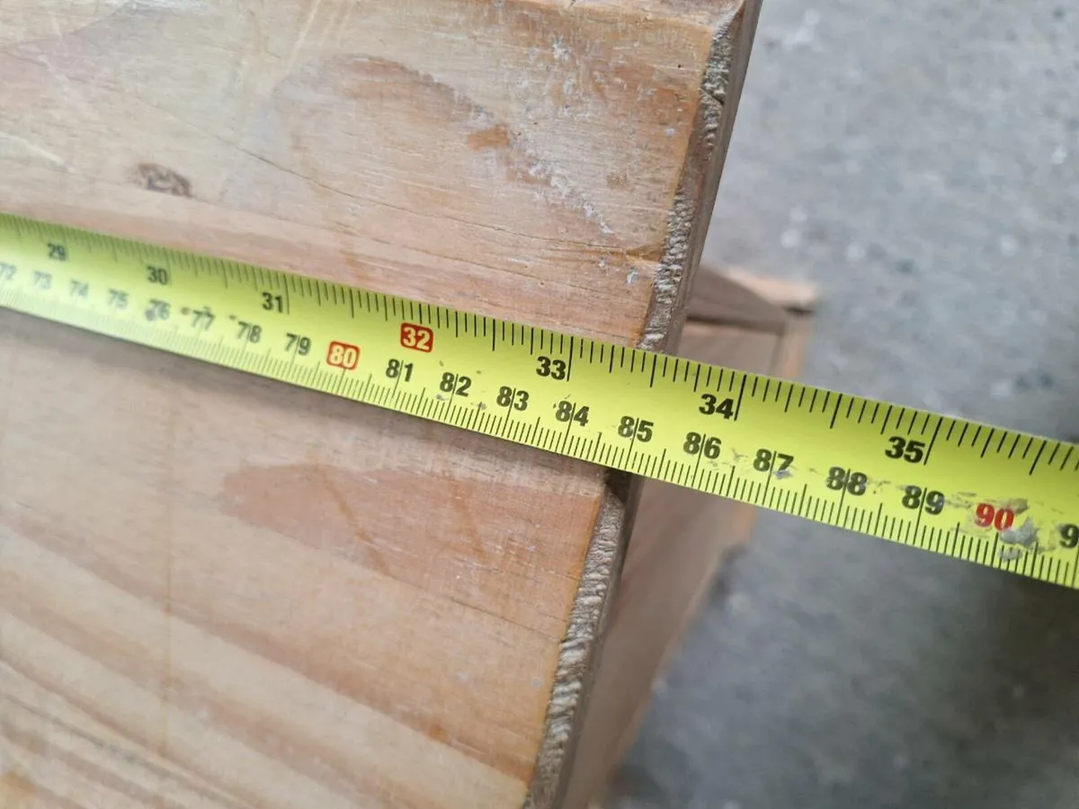 Mexican pine TV Unit(DELIVERY) - Image 3