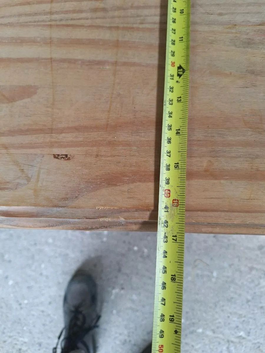 Mexican pine TV Unit(DELIVERY) - Image 4