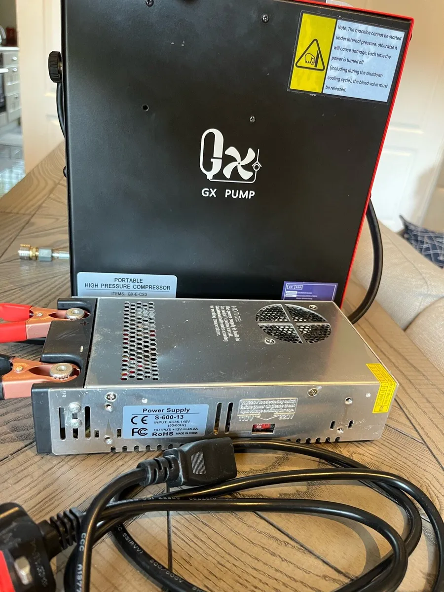 Air compressor GX-E-CS3, High pressure air tank - Image 1