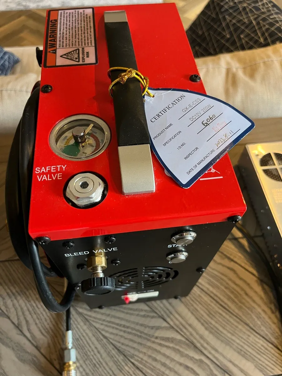 Air compressor GX-E-CS3, High pressure air tank - Image 2