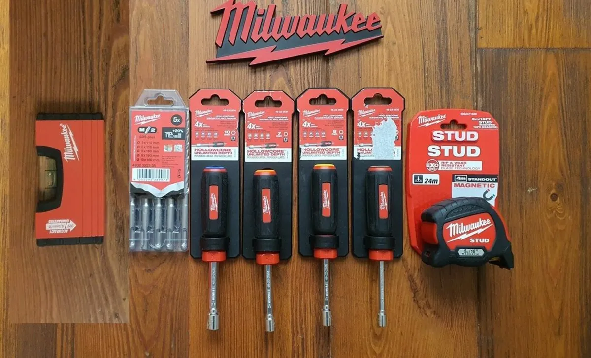 Milwaukee hand tools, tapes, screwdrivers, blades - Image 2