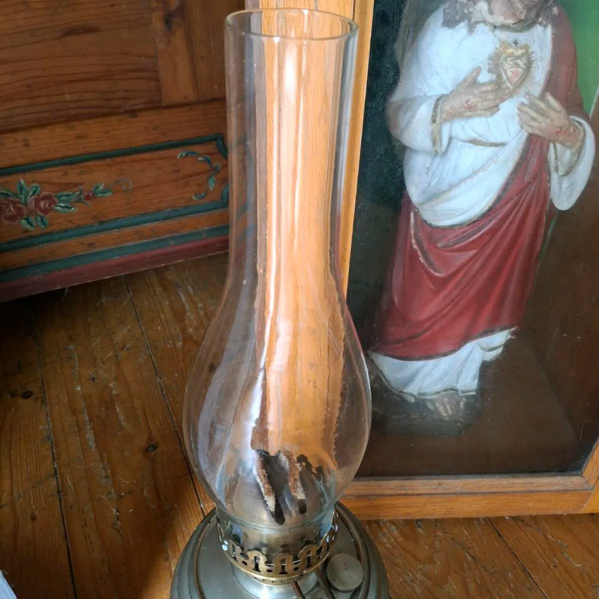 Duplex Brass Oil Lamp - Image 2