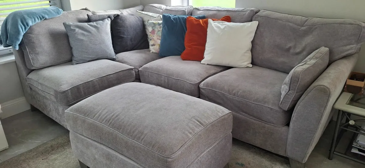 Grey Corner Couch