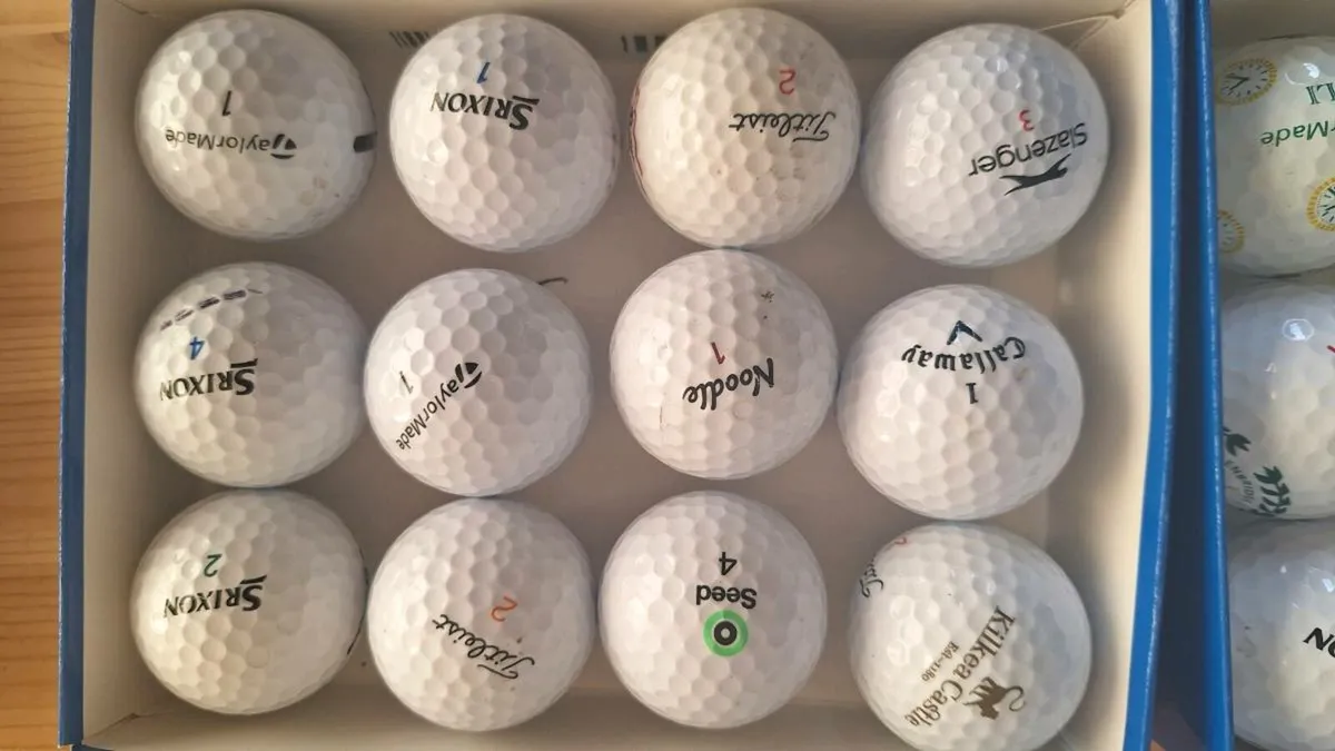 Golf balls used - Image 2