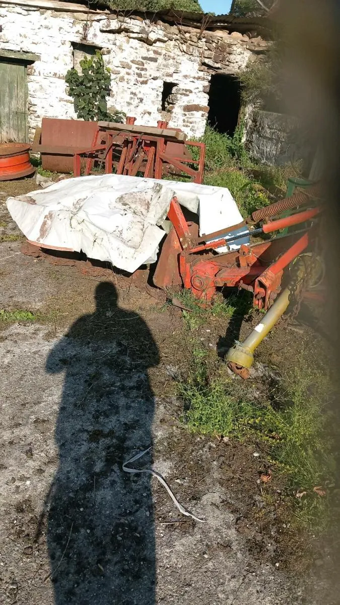Yard clearance.Bale trailer, mower, wheels,weight - Image 4