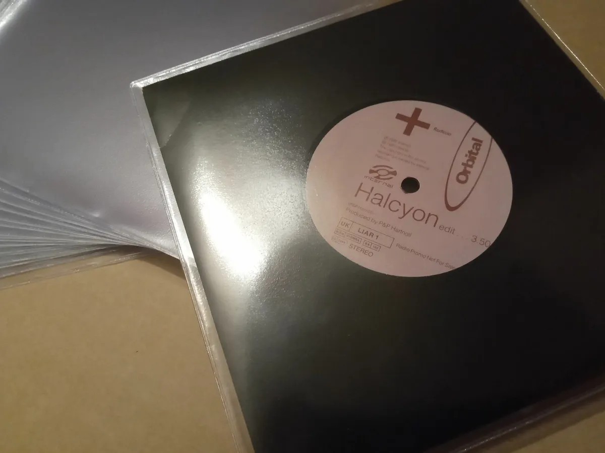 Crystal Clear THICK 7" PVC Vinyl Record Cover 140 - Image 4