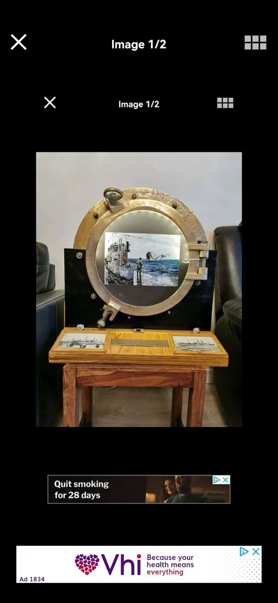 Solid Brass porthole - Image 1
